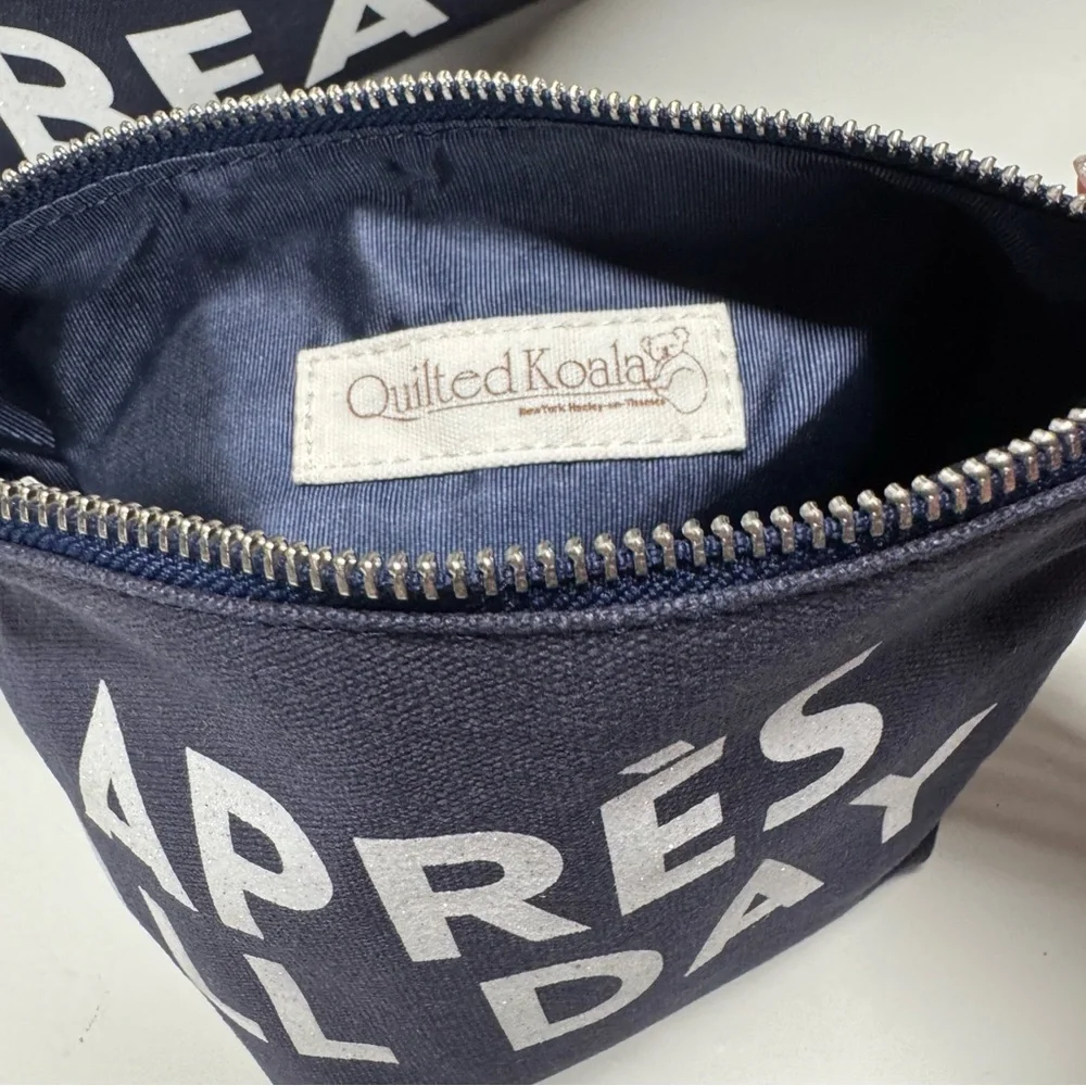 Quilted Koala | APRÉS Cosmetic Bag Set NWOT
